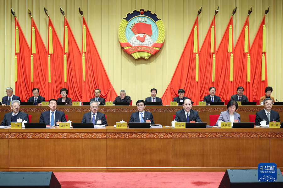 The Chinese People's Political Consultative Conference National Committee opens the fifth session of its standing committee in Beijing, China, March 1, 2024. /Xinhua