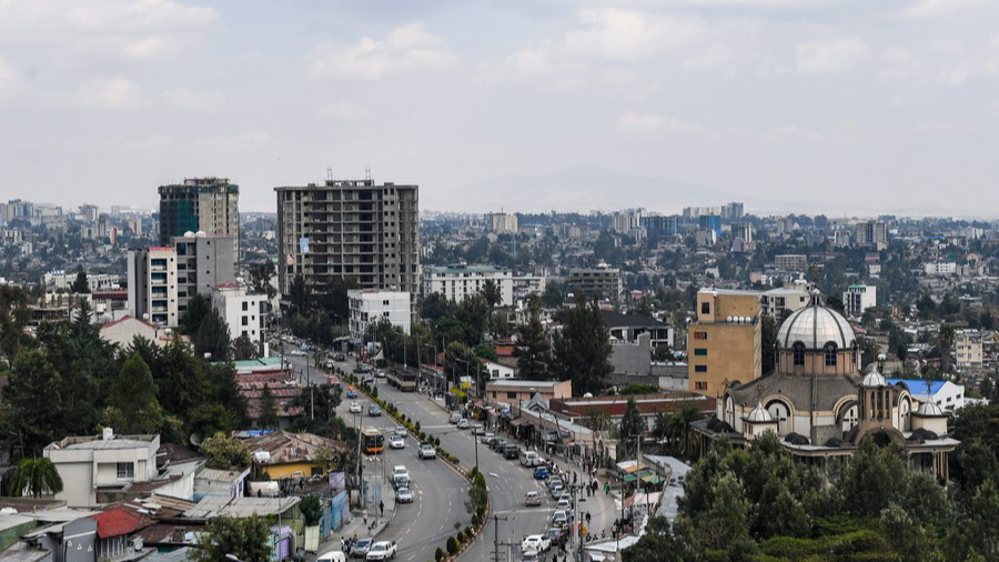 A city view of Addis Ababa, Ethiopia, February 13, 2024. /Xinhua