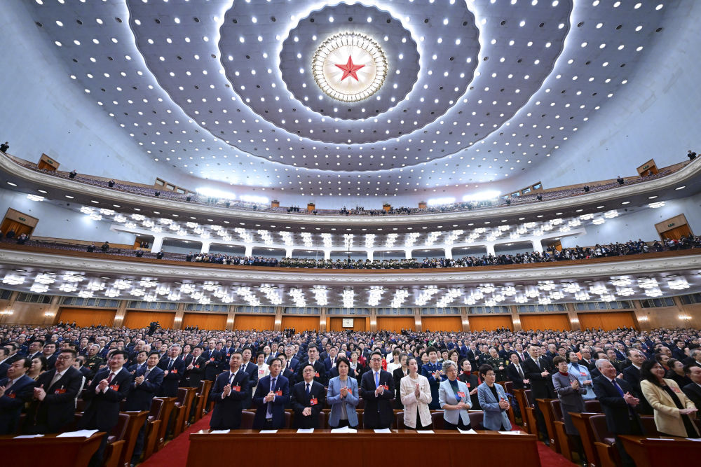 Members at the second session of the 14th National Committee of the CPPCC in Beijing, China, March 10, 2024. /Xinhua
