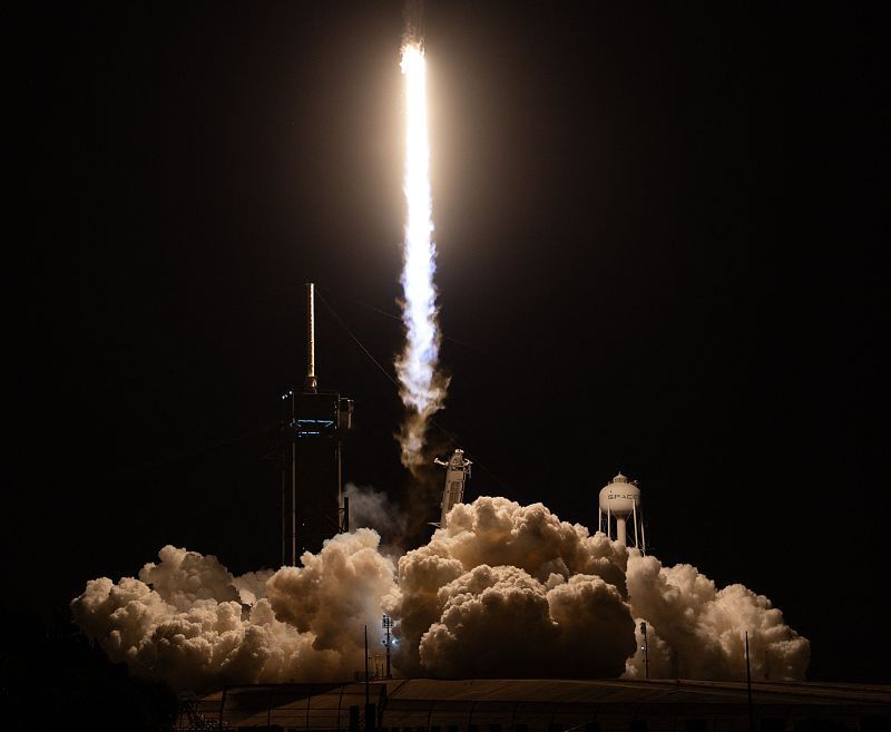 NASA launches its SpaceX Crew-7 mission from Kennedy Space Center in Florida, U.S., August 26, 2023. /China Media Group