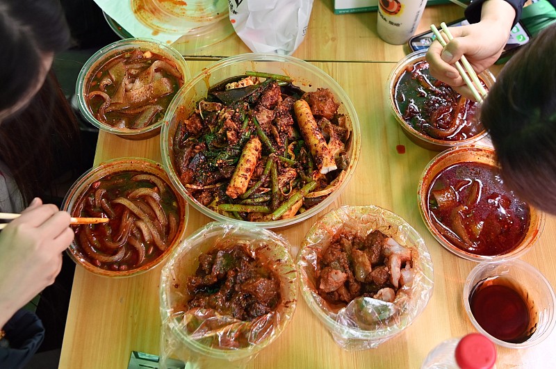 A photo taken on March 14, 2024 shows Tianshui spicy hot pot in Gansu Province. /CFP