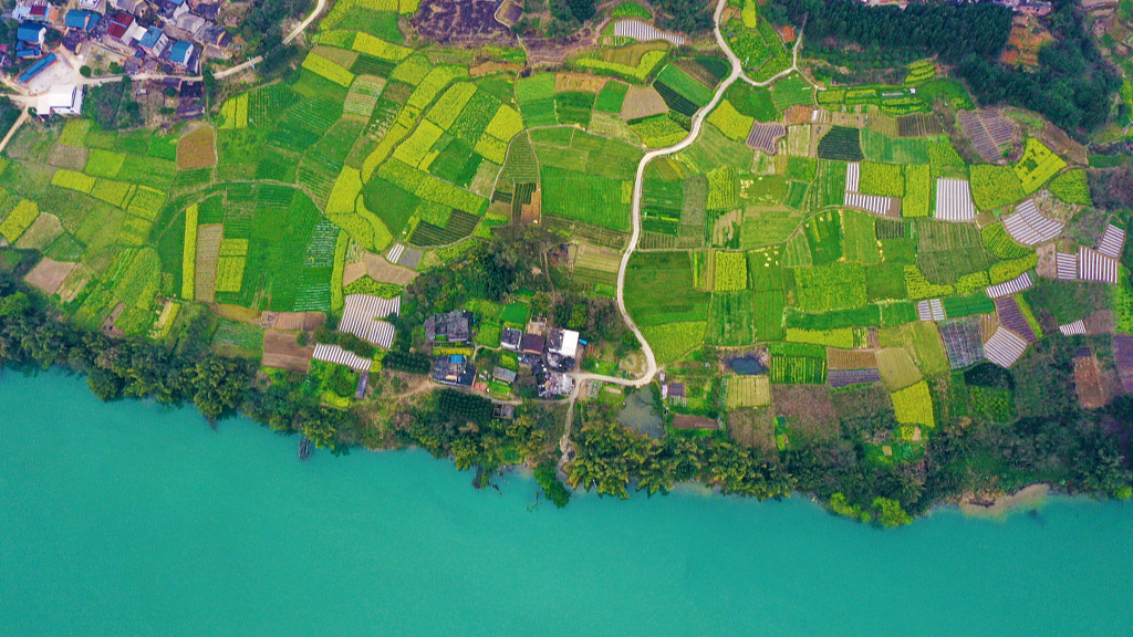 A view of Guding Village in Rongshui Miao Autonomous County, south China's Guangxi Zhuang Autonomous Region, March 10, 2024. /CFP