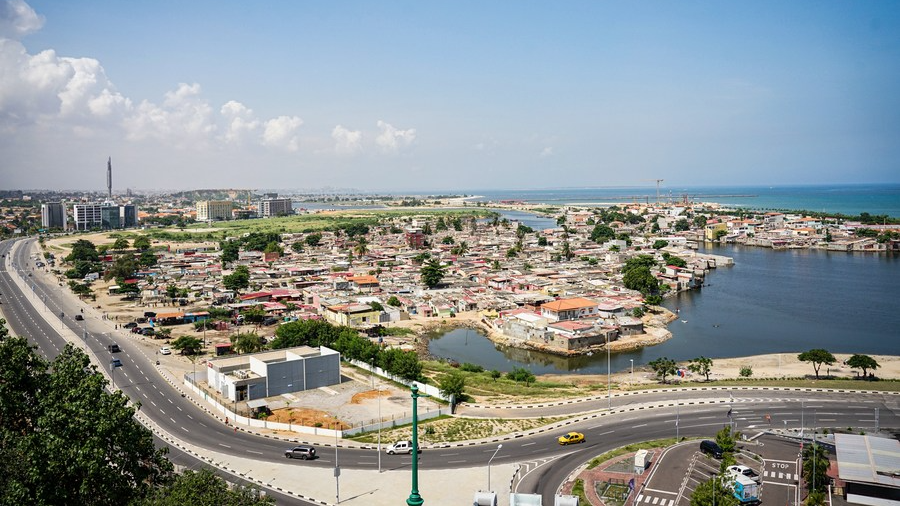 City view of Luanda, capital of Angola, March 9, 2024. /Xinhua