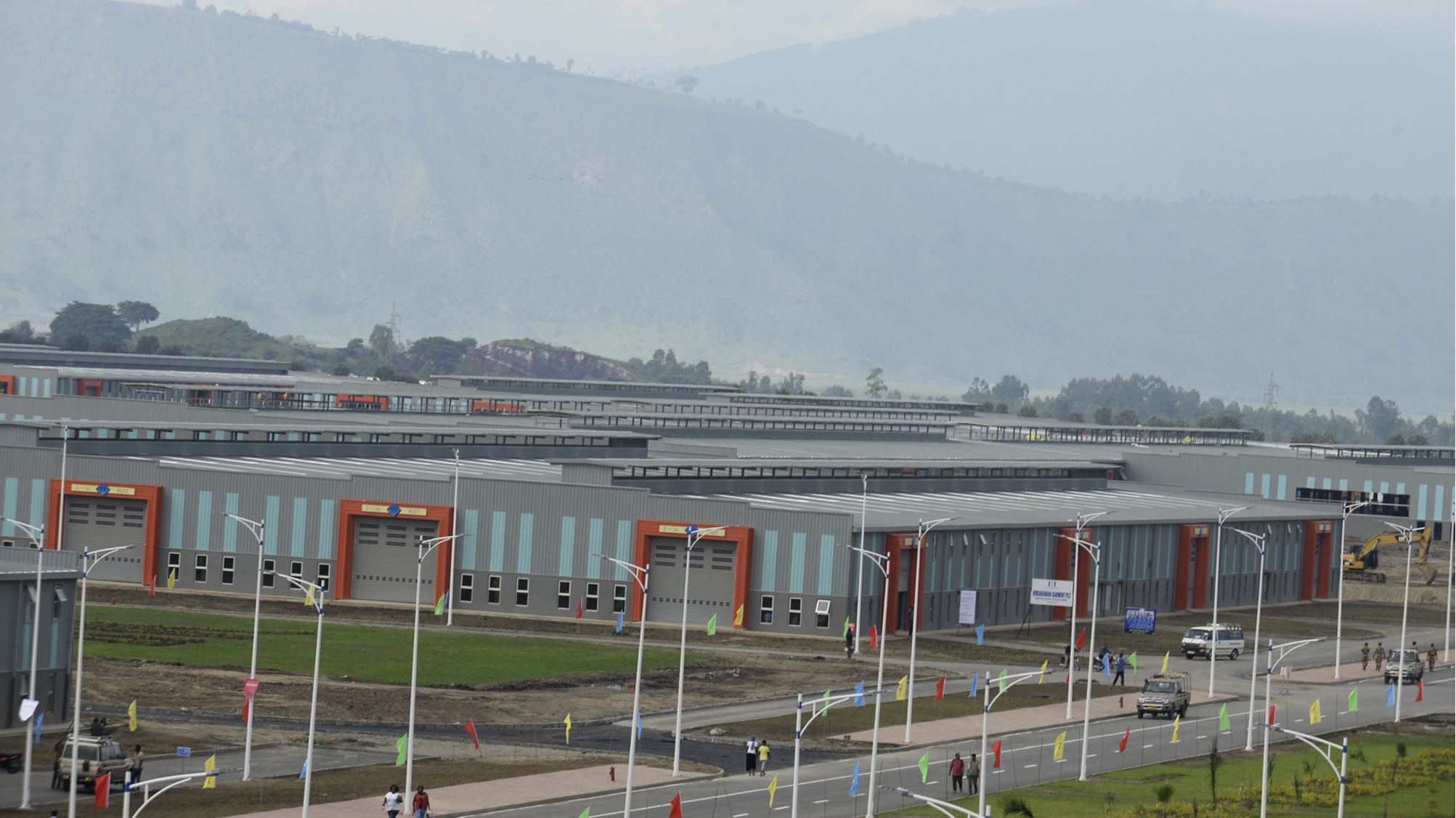 A view of the Hawassa Industrial Park in Hawassa, Ethiopia. /Xinhua