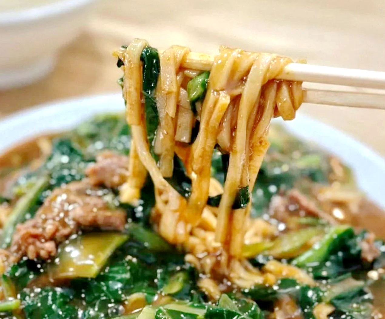 Hainan stir-fried rice noodles with sauce /Photo provided to CGTN
