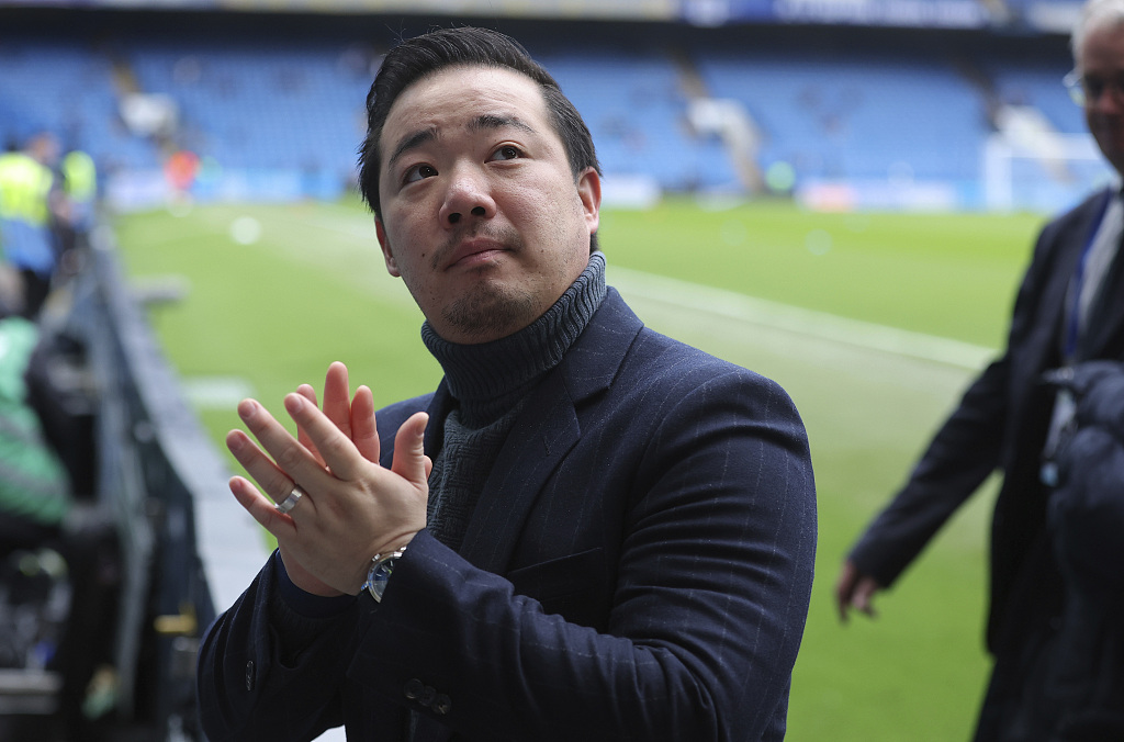 Leicester City chairman Aiyawatt Srivaddhanaprabha during the FA Cup match at Stamford Bridge in London, England, March 17, 2024. /CFP