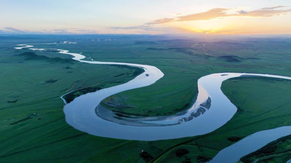 A section of the Yellow River in Aba Tibetan-Qiang Autonomous Prefecture, southwest China's Sichuan Province, August 21, 2023. /Xinhua