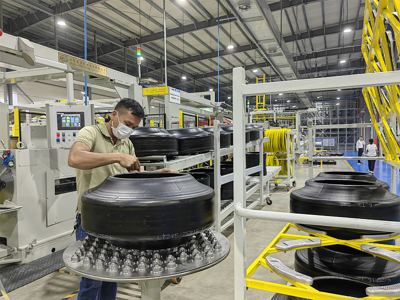 A factory in Sihanoukville Special Economic Zone, a joint venture between Chinese and Cambodian companies, in southwest Cambodia, September 25, 2023. /CFP