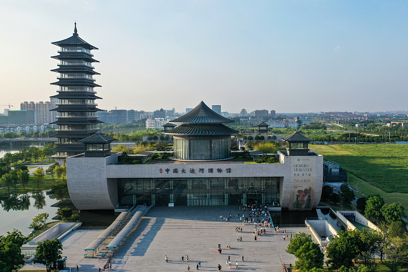 Located in Yangzhou City, Jiangsu Province, the Grand Canal Museum is the first modern comprehensive canal-themed museum in China. /CFP