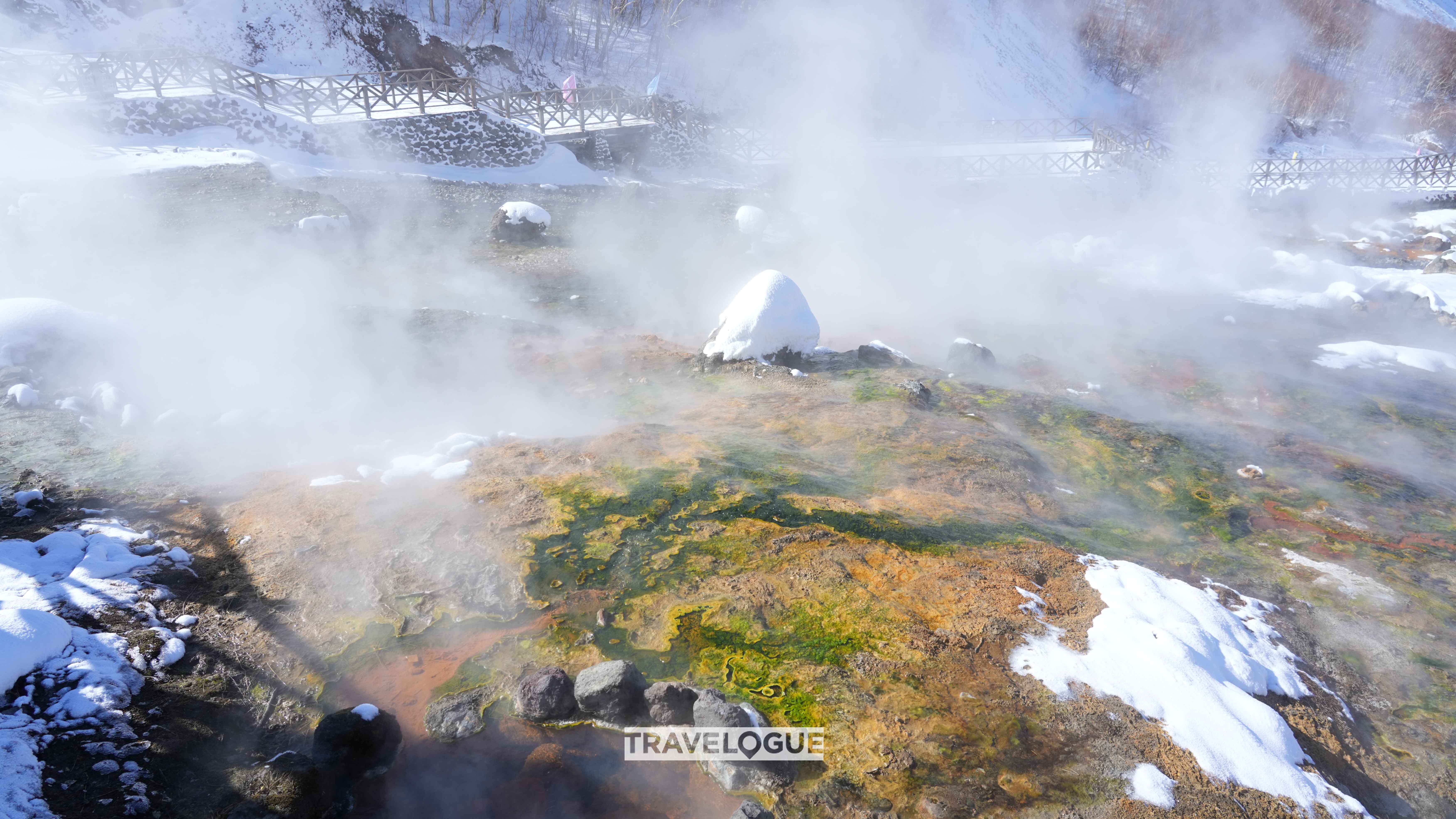 Volcanic hot springs on Changbai Mountain in northeast China's Jilin Province /CGTN