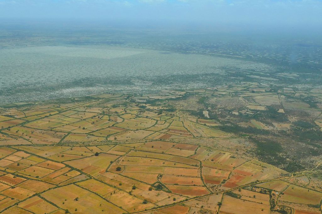 An aerial view of Anosy region, Madagascar, February 1, 2024. /CFP 