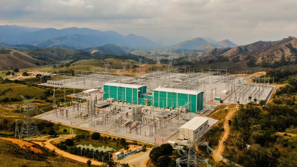 The Rio converter station of Belo Monte phase II UHV transmission project in Rio de Janeiro, Brazil. /China's State Grid