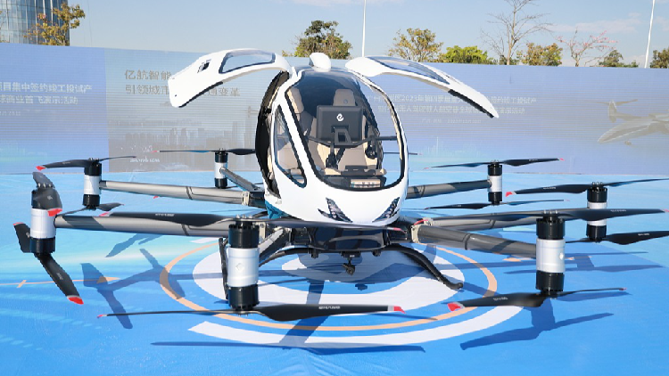 China greenlights EHang to mass produce world's first certified eVTOL ...