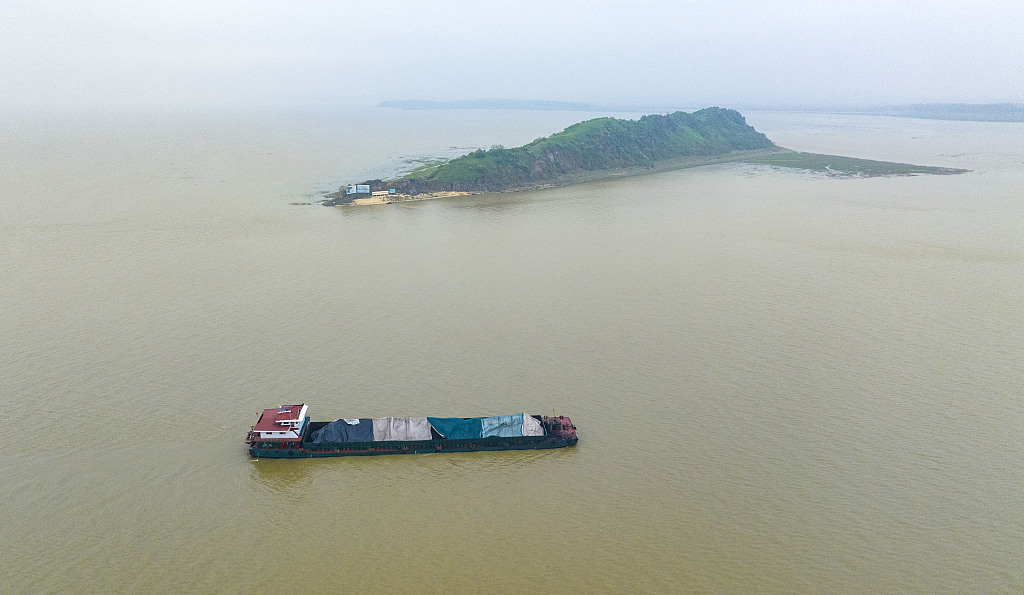 Jishan water area of Poyang Lake in Duchang County, east China's Jiangxi Province. /CFP