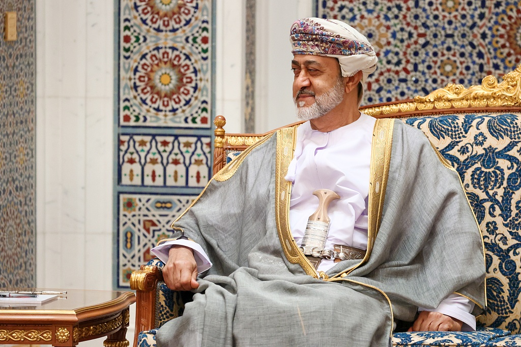 Sultan of Oman Haitham bin Tariq al-Said. /CFP 