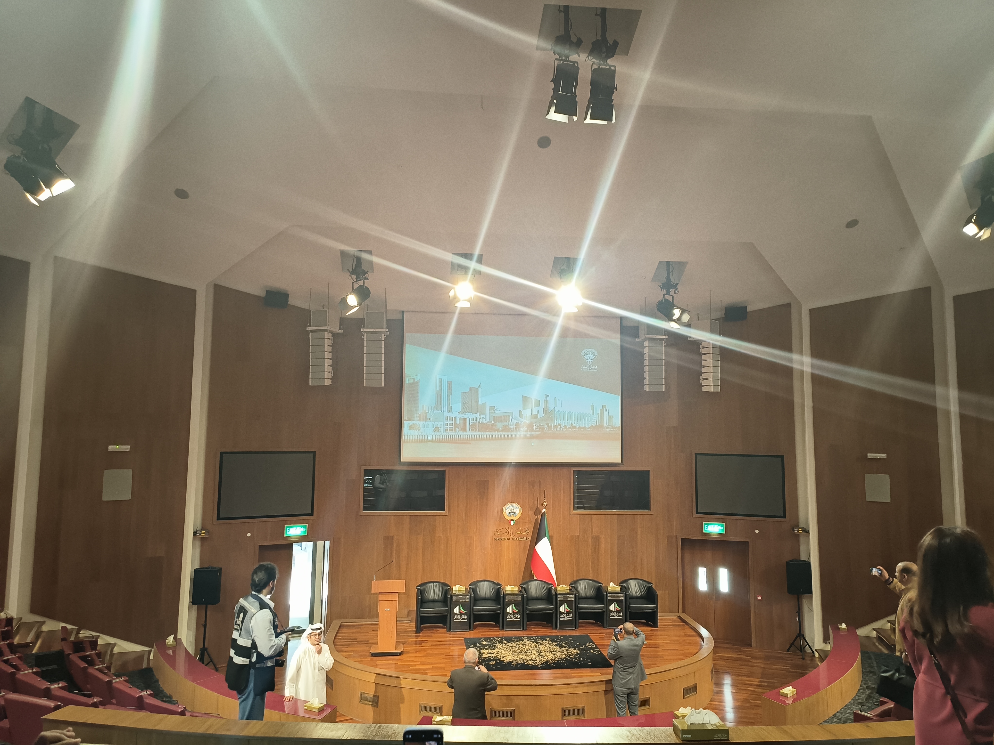 Inside the National Assembly of Kuwait. /CMG
