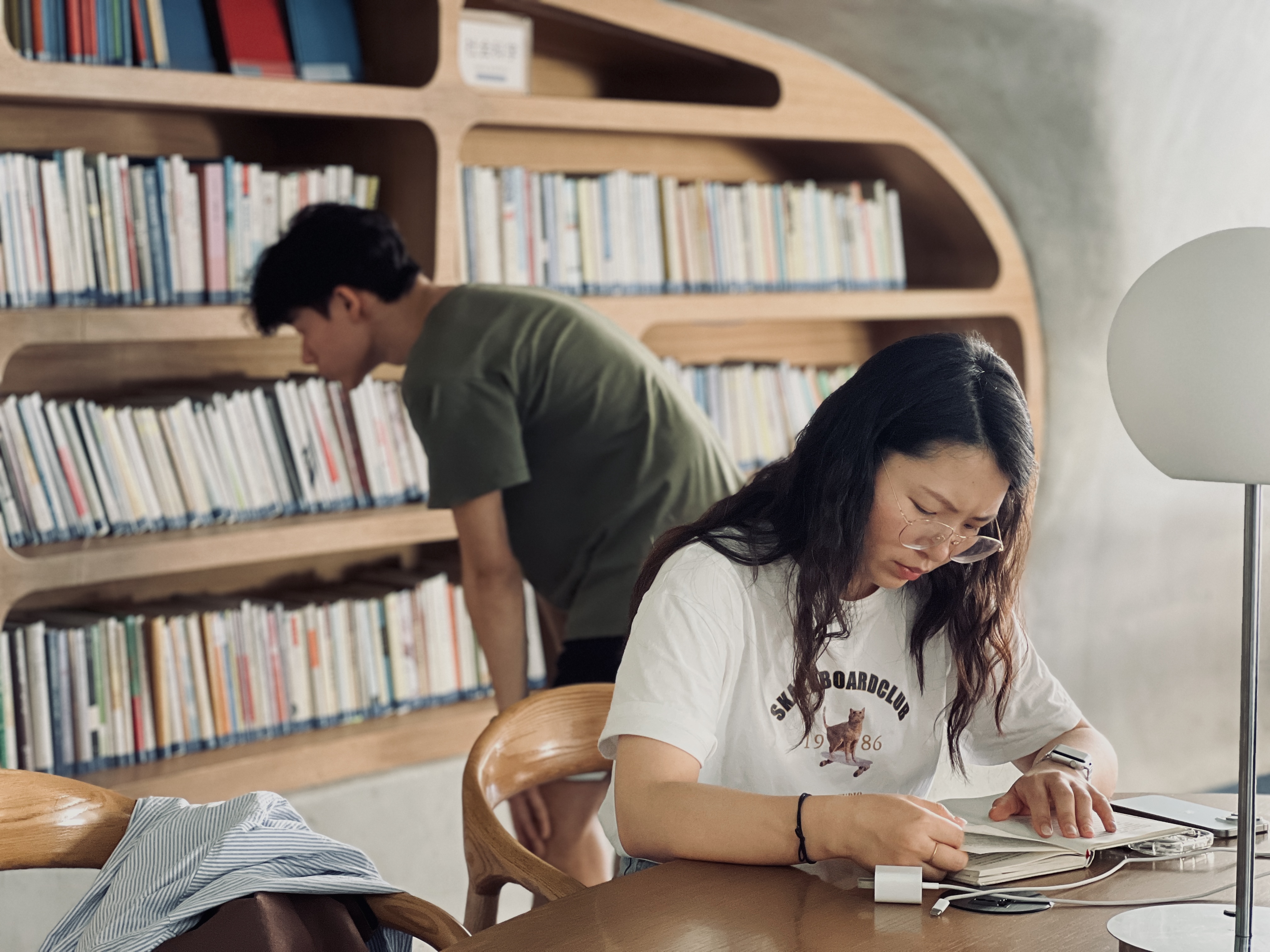 The Wormhole Library in Haikou Bay, Haikou City, south China's Hainan Province, April 13, 2024. Fu Zisi/CGTN 