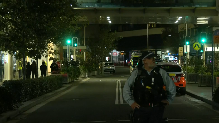 Live: View outside Sydney mall after deadly stabbing attack - CGTN
