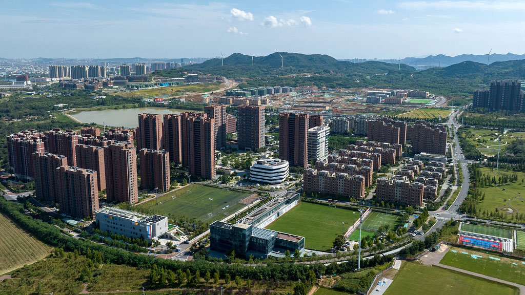 The Sino-German Ecopark in Qingdao City, east China's Shandong Province. /CFP