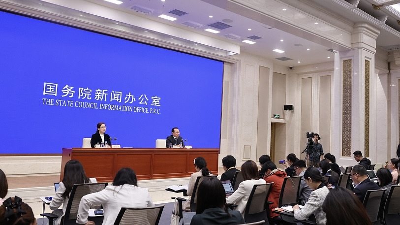 The State Council Information Office held a press conference on the performance of the national economy in the first quarter, April 16, 2024. /CFP