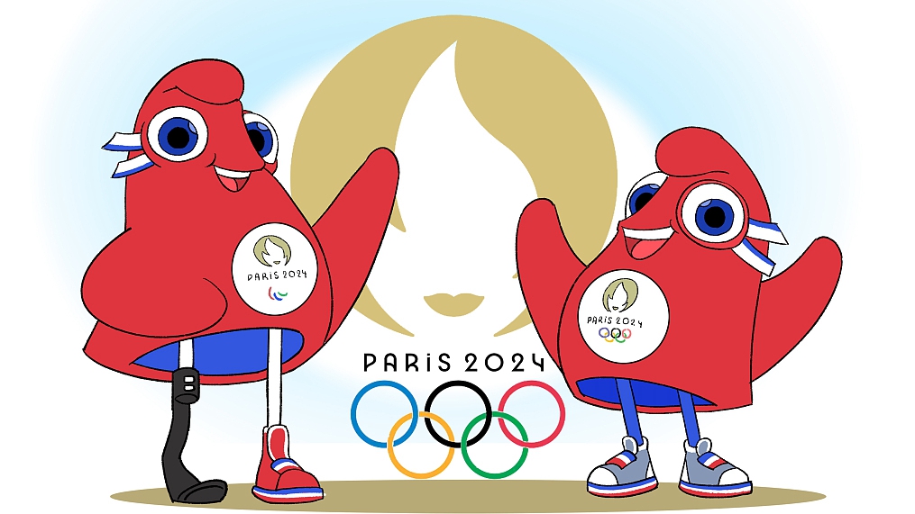 There are 100 days to go until the opening ceremony of the Paris Olympic Games. /CFP