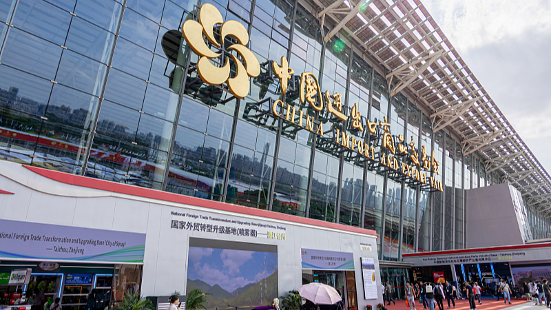 The 135th China Import and Export Fair (Canton Fair) in Guangzhou, China's Guangdong Province, April 16, 2024. /CFP
