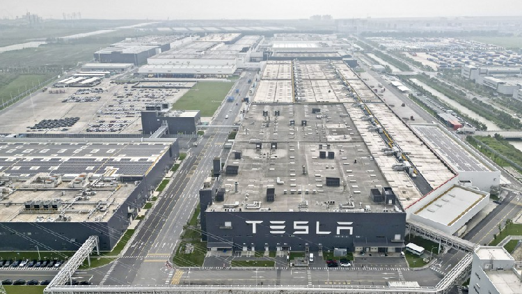 Tesla's new mega-factory project in Shanghai to start construction - CGTN