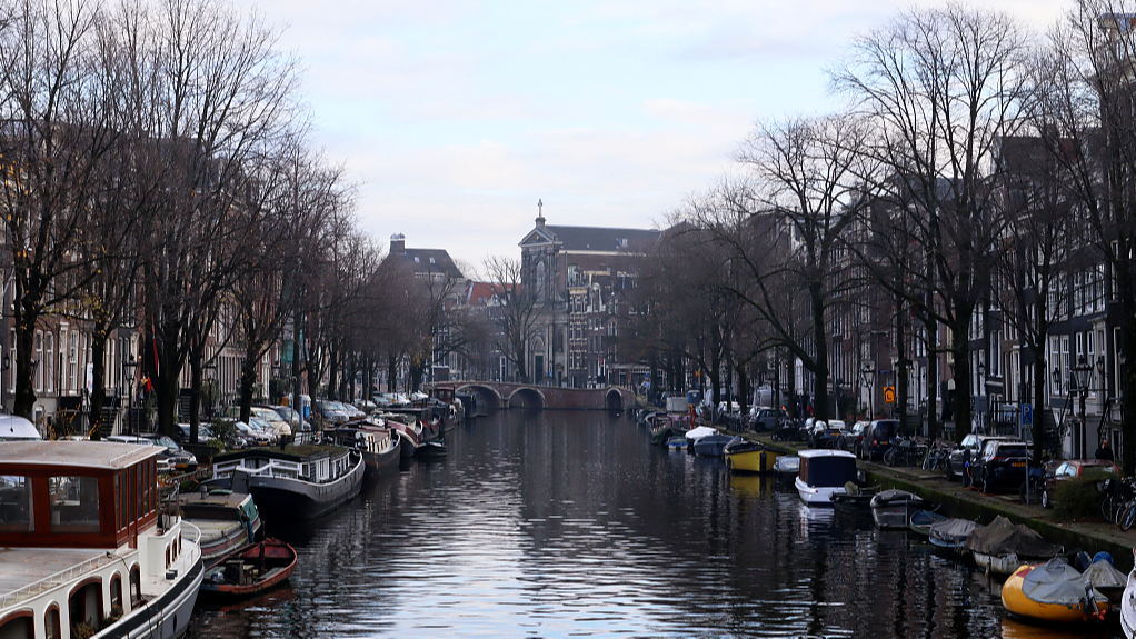 Scenery of Amsterdam, Netherlands, January 19, 2024. /CFP