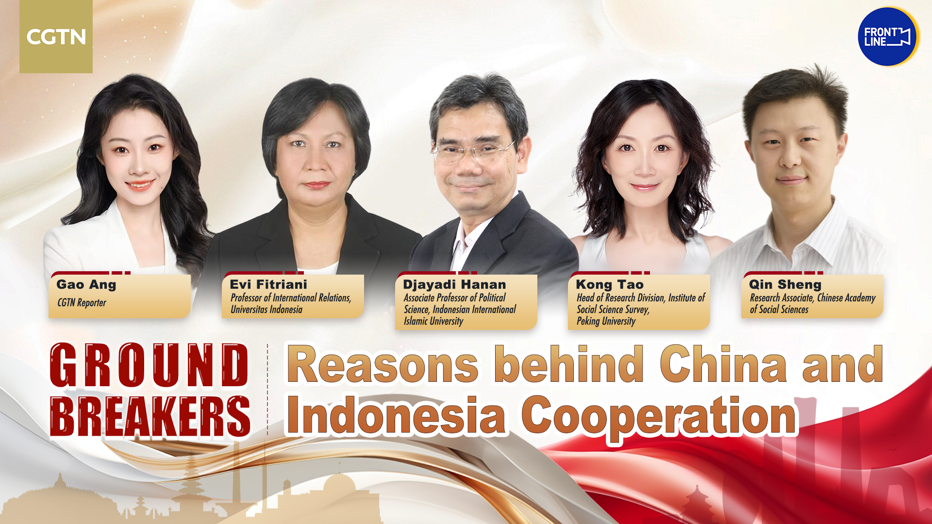 Live: Ground Breakers – Reasons behind China and Indonesia Cooperation