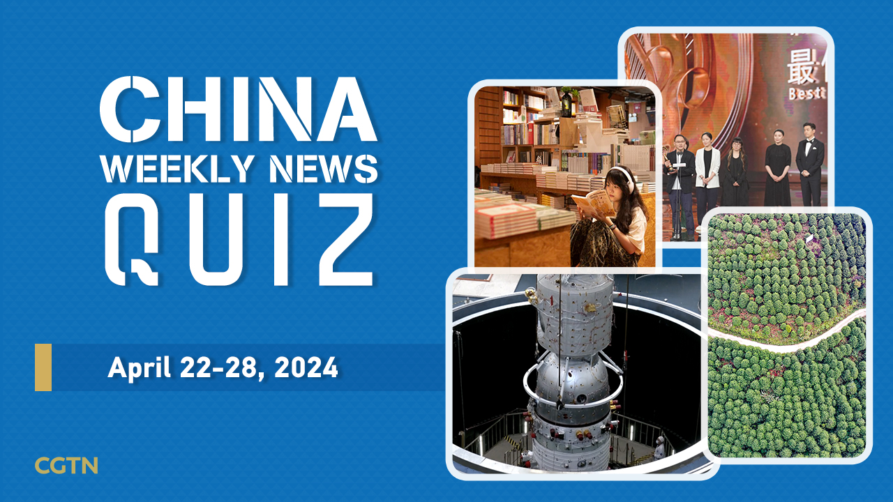 China Weekly News Quiz: April 22-28, 2024