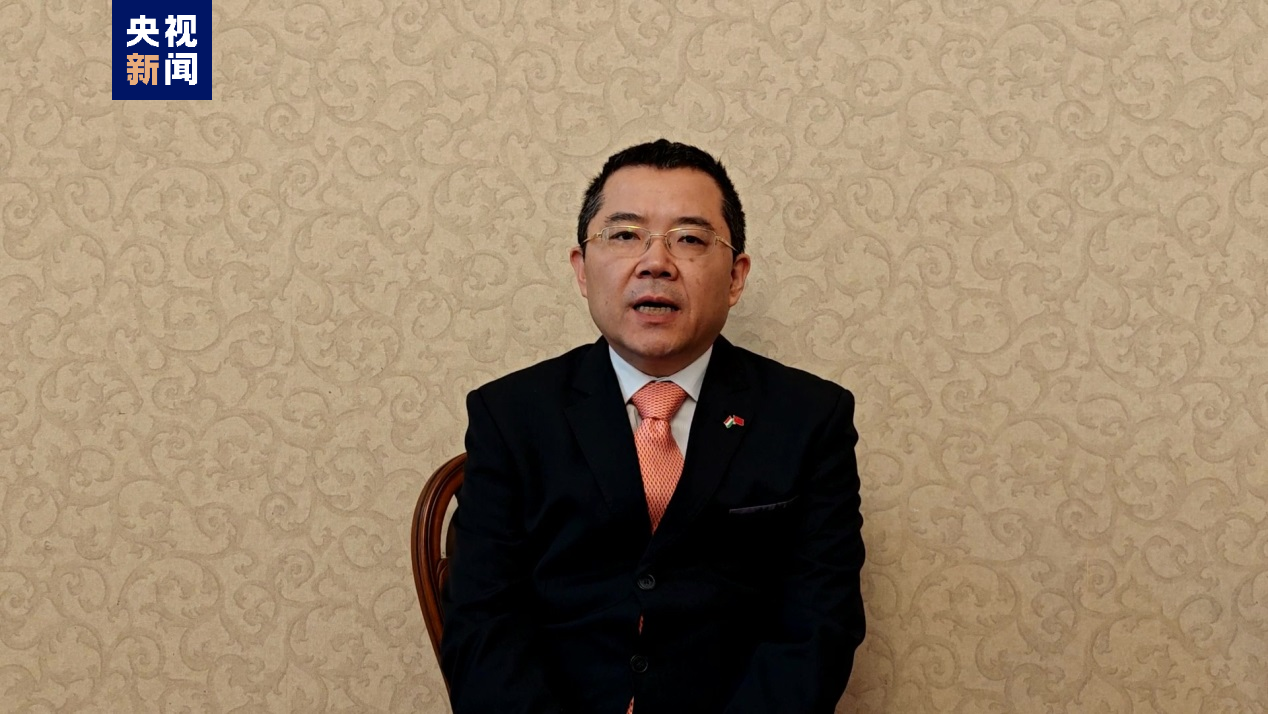 Gong Tao, Chinese ambassador to Serbia. /CMG