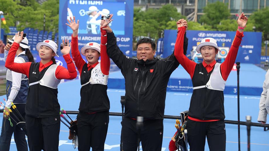 China make history with 1st women's team title at Archery World Cup