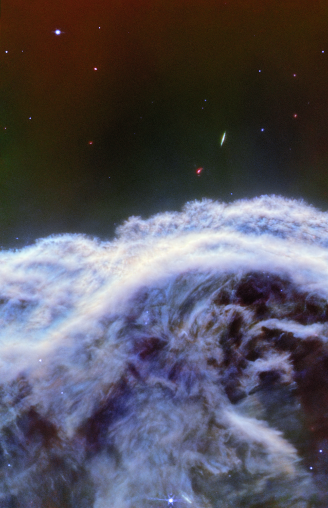 تصاویر تلسکوپ فضایی وب از یک سحابی در فاصله 1300 سال نوری 3