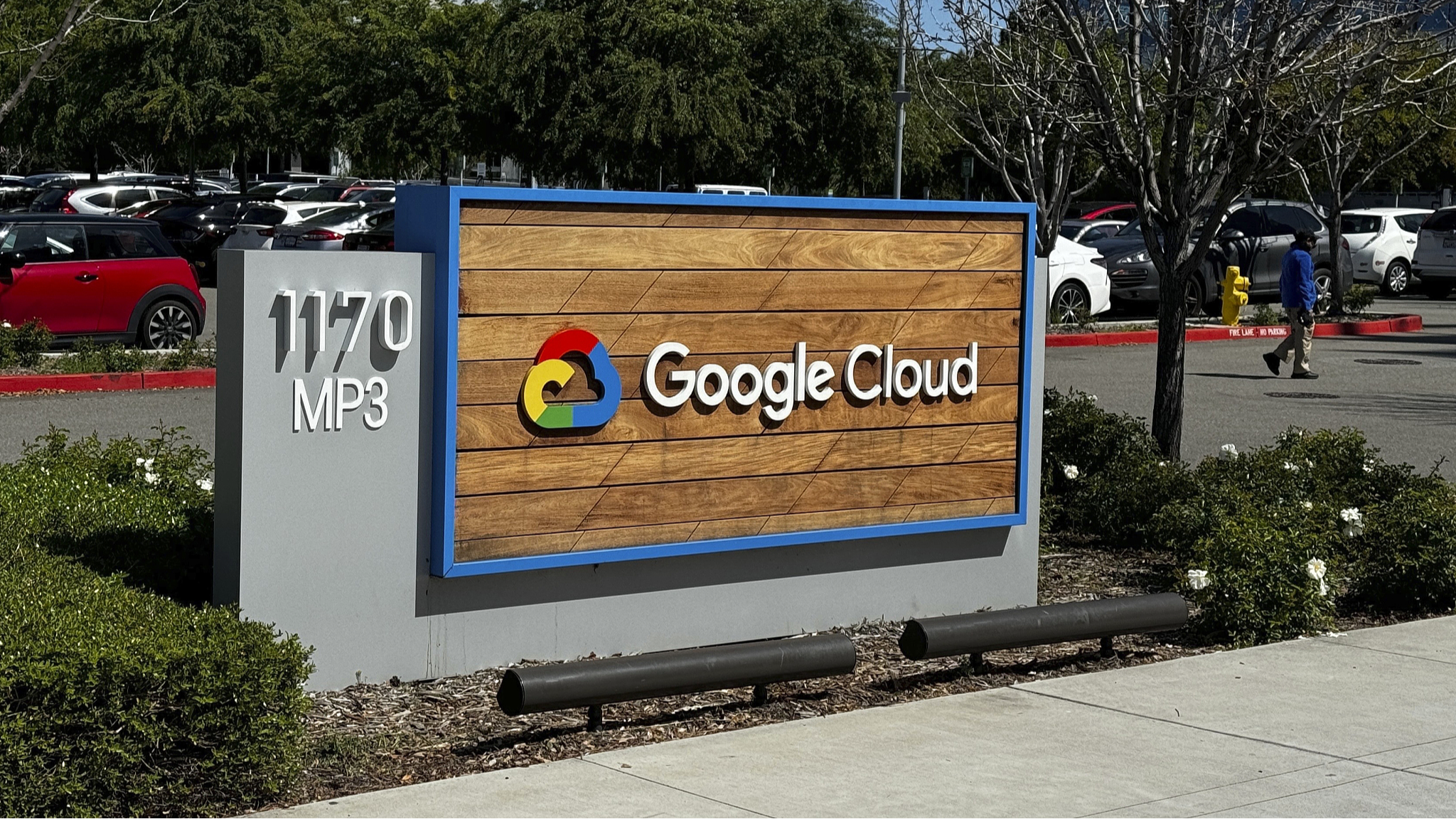 The Google sign is displayed outside the Google offices in Sunnyvale, California, U.S., April 18, 2024. /CFP