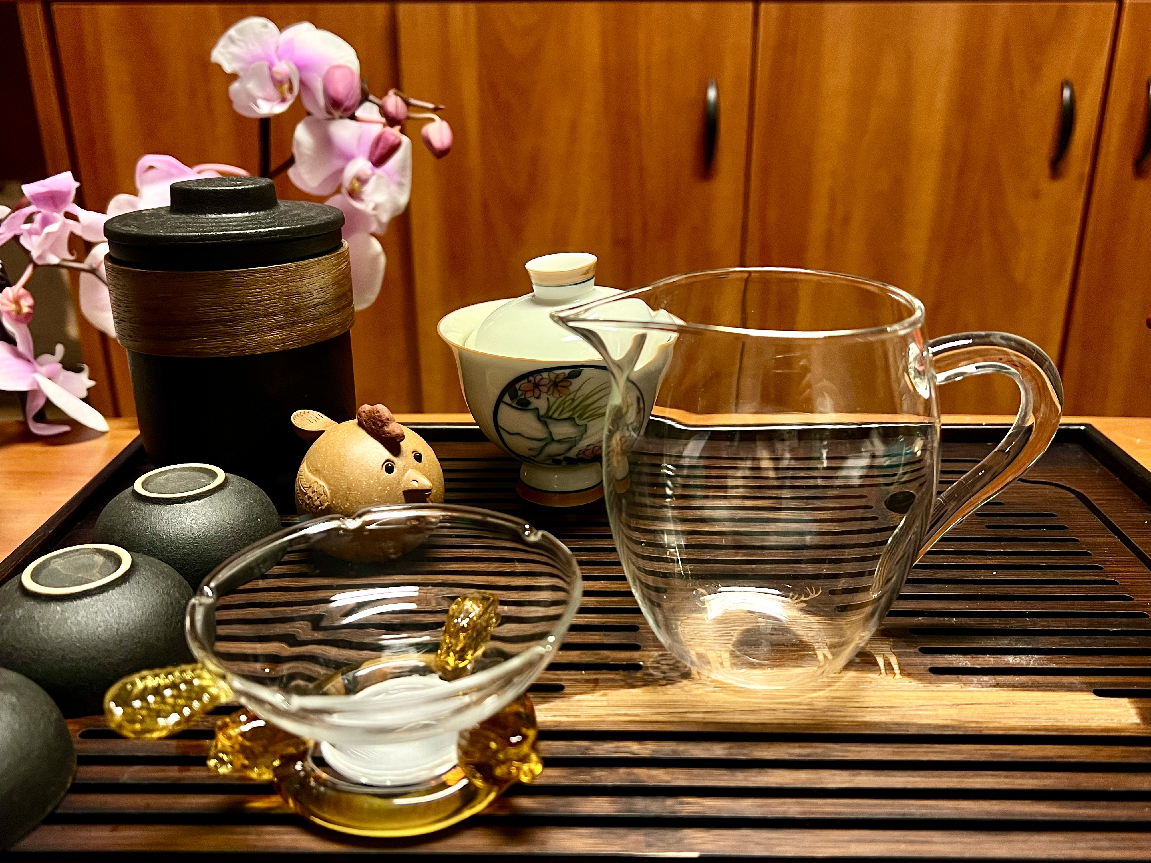 Fan Liyun's tea-drinking utensils. /courtesy of Fan Liyun