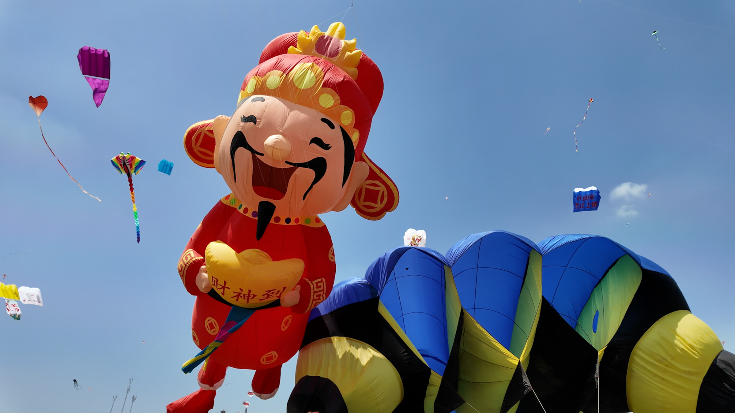 Weifang City: Kites carry message of Sino-French friendship