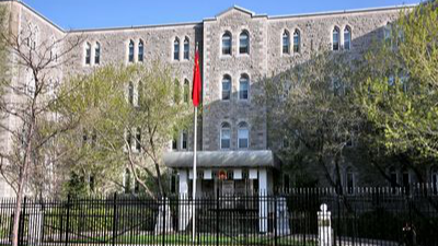 A file photo of the Chinese Embassy in Ottawa, Canada. /Chinese Embassy