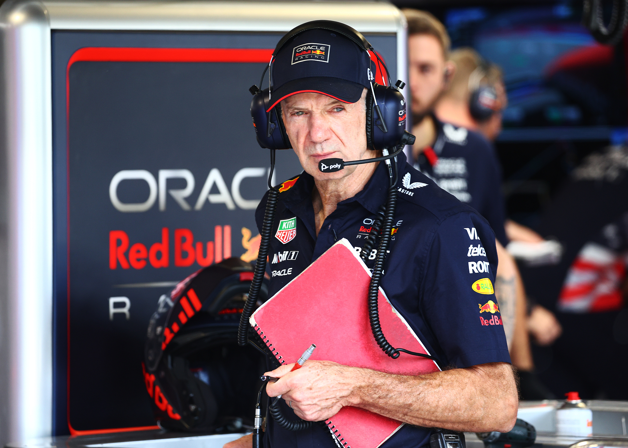 Adrian Newey, the chief technical officer of Oracle Red Bull Racing, during practice ahead of the F1 Grand Prix of Miami at Miami International Autodrome in Miami, U.S., May 3, 2024. /CFP