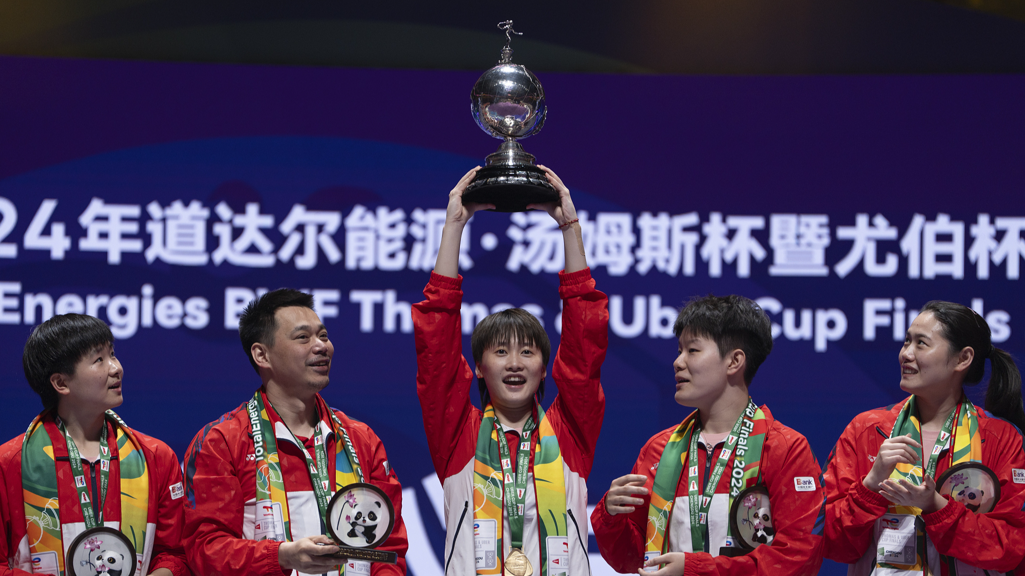 Badminton: Team China claim their 16th Uber Cup title