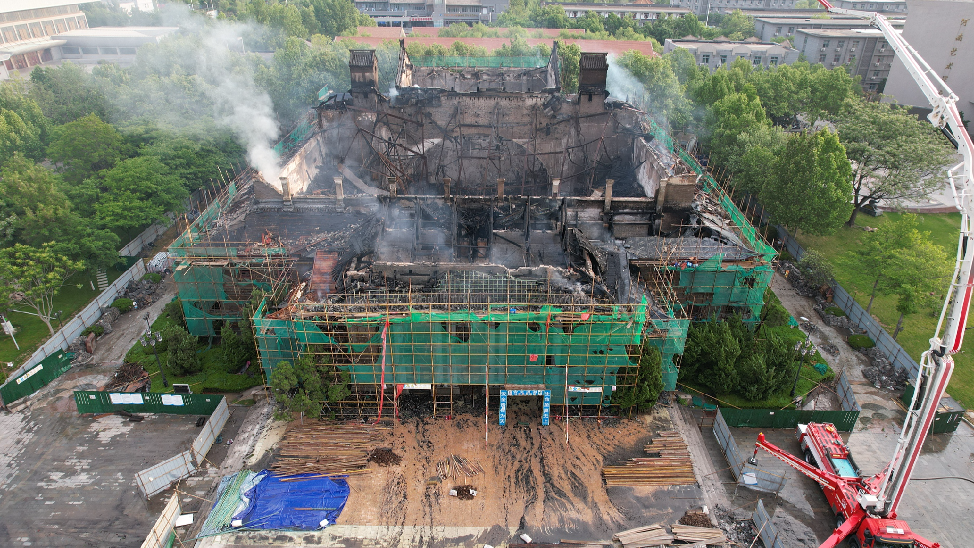 State Council to oversee probe into university fire in central China - CGTN