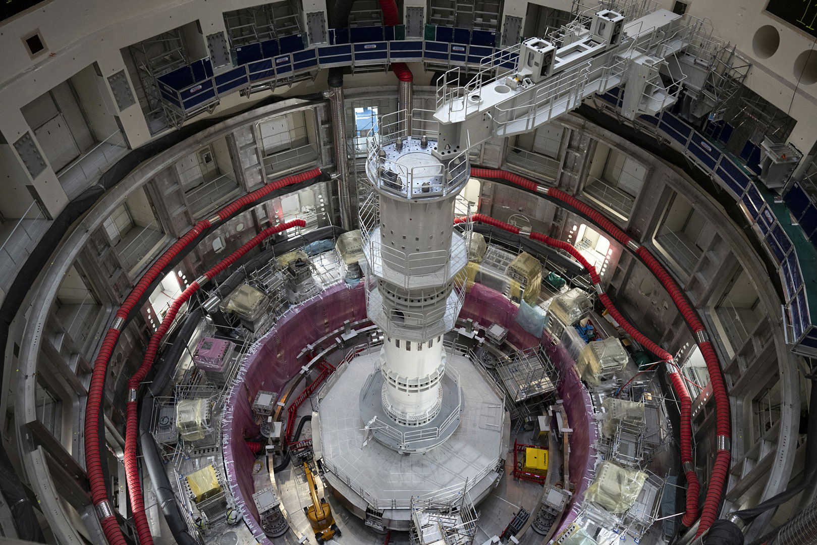 The ITER Tokamak machine is pictured in Saint-Paul-Lez-Durance, France, September 9, 2021. /CFP