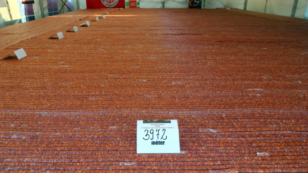 Sausage, a traditional delicacy in Hungary