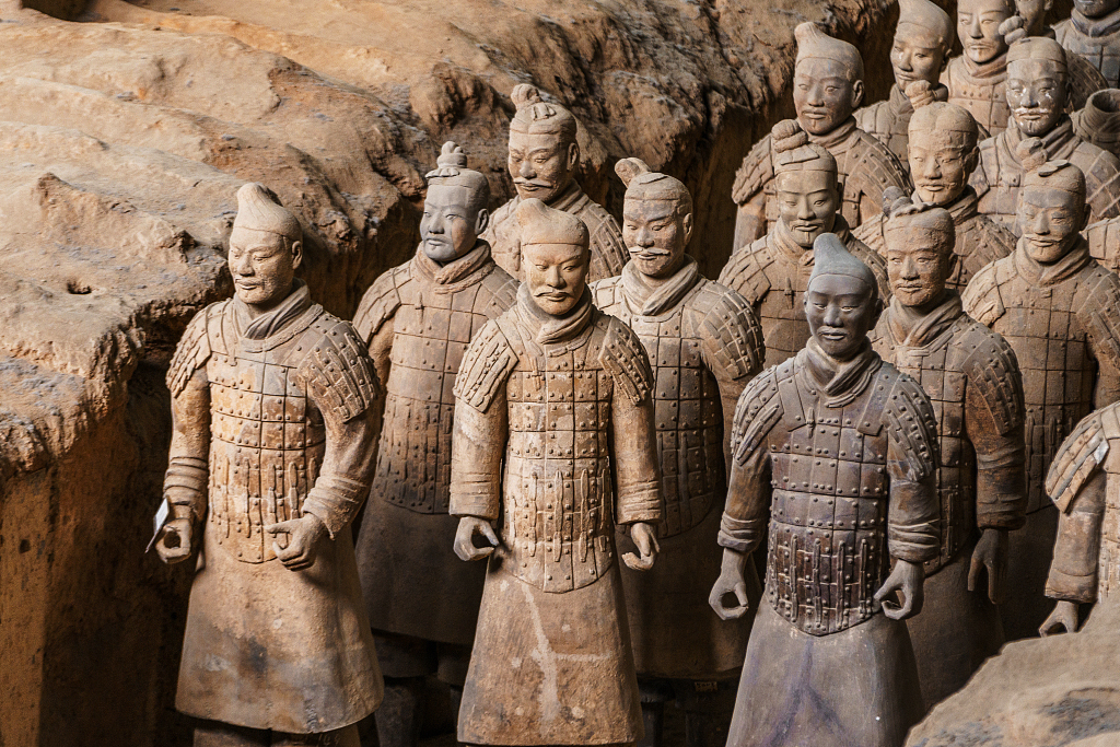The Terracotta Warriors are seen at the Emperor Qinshihuang's Mausoleum Site Museum in Xi'an, Shaanxi Province. /CFP