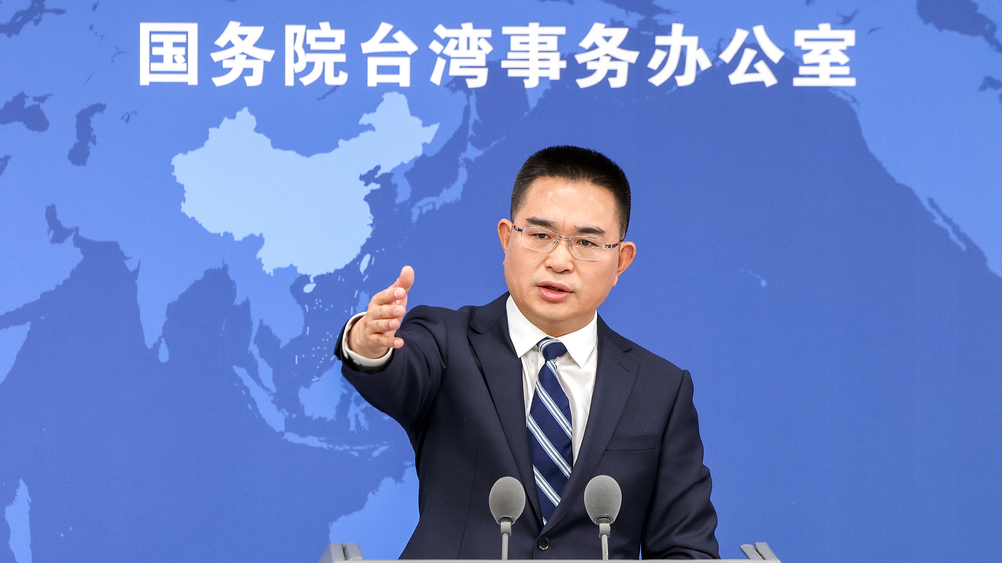 File photo of Chen Binhua, spokesperson for the Taiwan Affairs Office of the State Council. /CFP