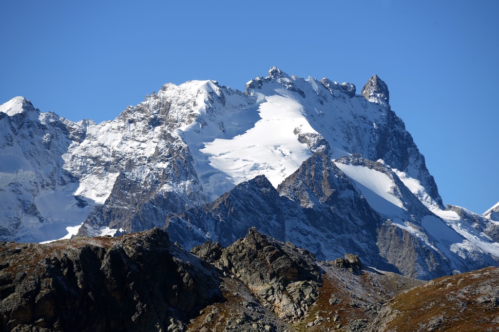 A file photo shows a view of the Ecrins National Park in France. /IC