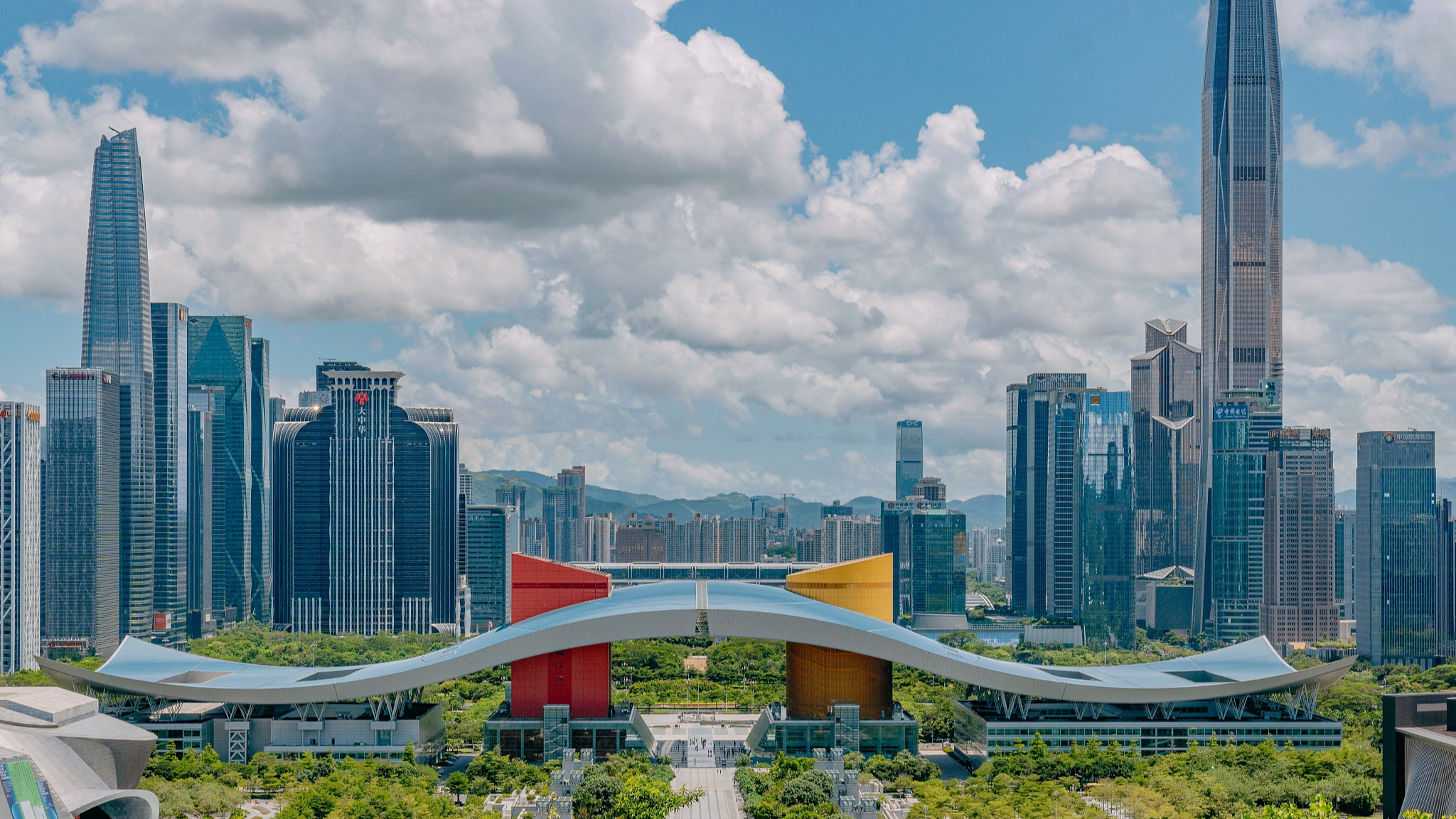 A city view of Shenzhen in south China's Guangdong Province, November 8, 2023. /CFP