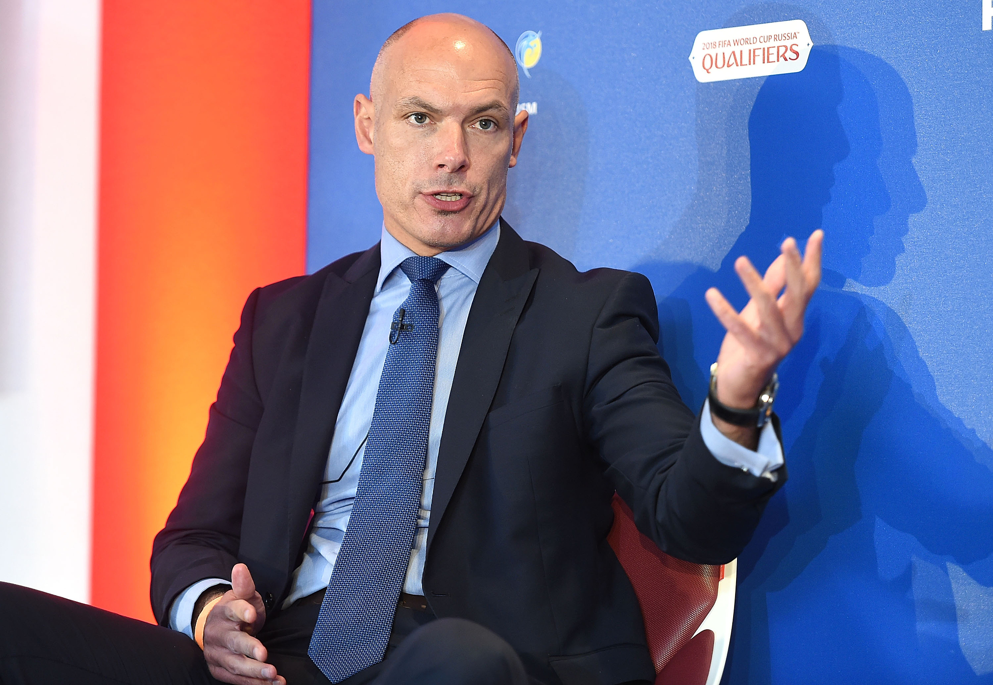 PGMOL head of refereeing Howard Webb has pushed for greater in-game communication between VAR and fans. /CFP
