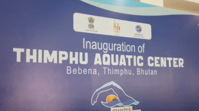 World highest competition pool opens in Bhutan