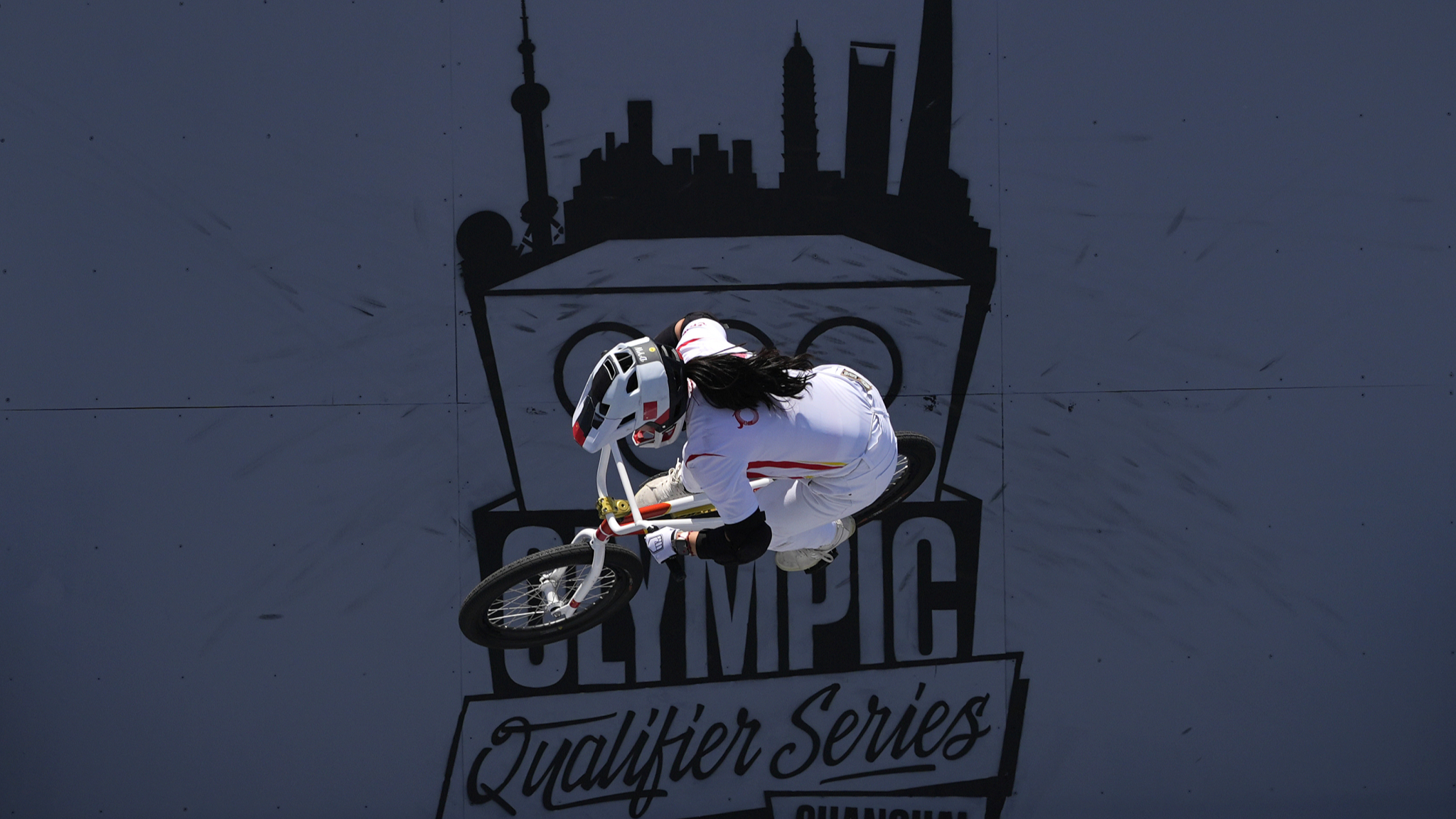 Chinese riders top women's BMX freestyle at Olympic Qualifier Series
