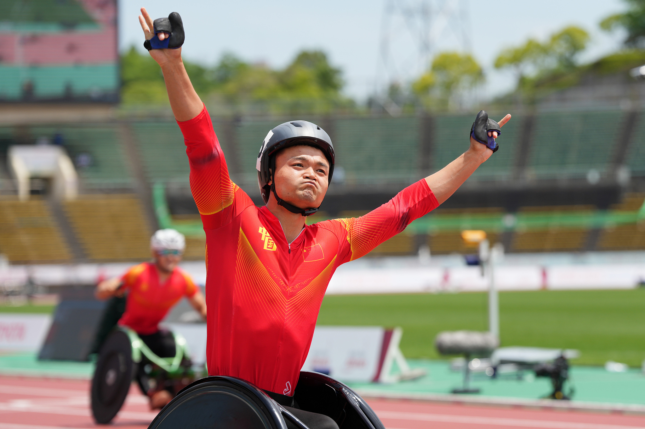 China sweep men's 400m T54 medals at Para Athletics World Championship